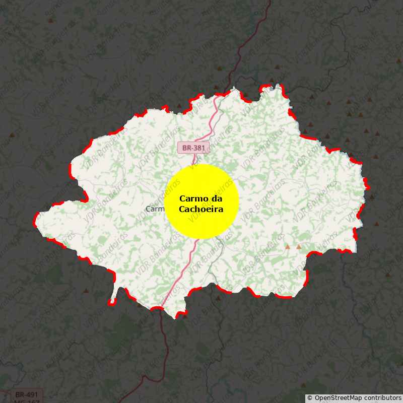 Imagem da Bandeira Carmo da Cachoeira