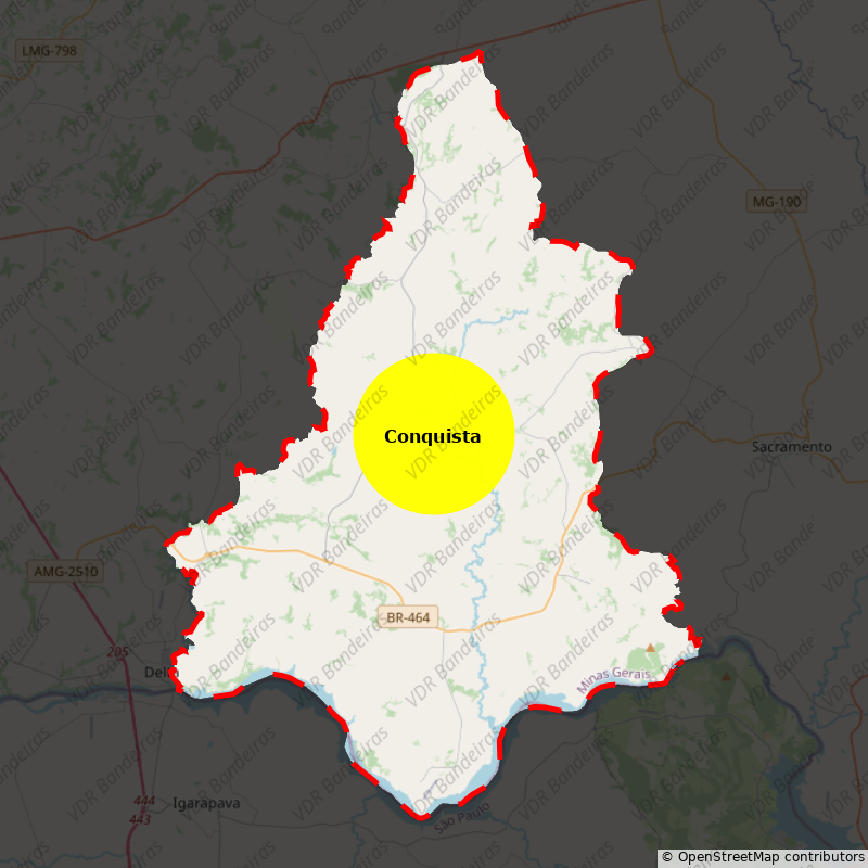 Imagem da Bandeira Conquista