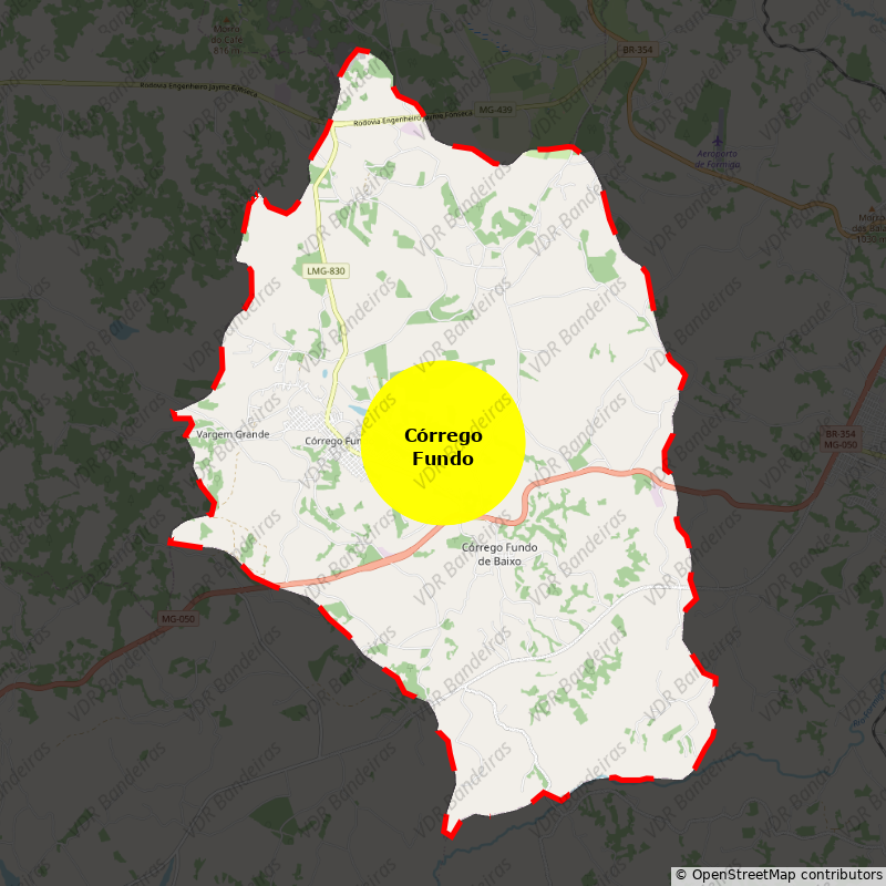 Imagem da Bandeira Córrego Fundo