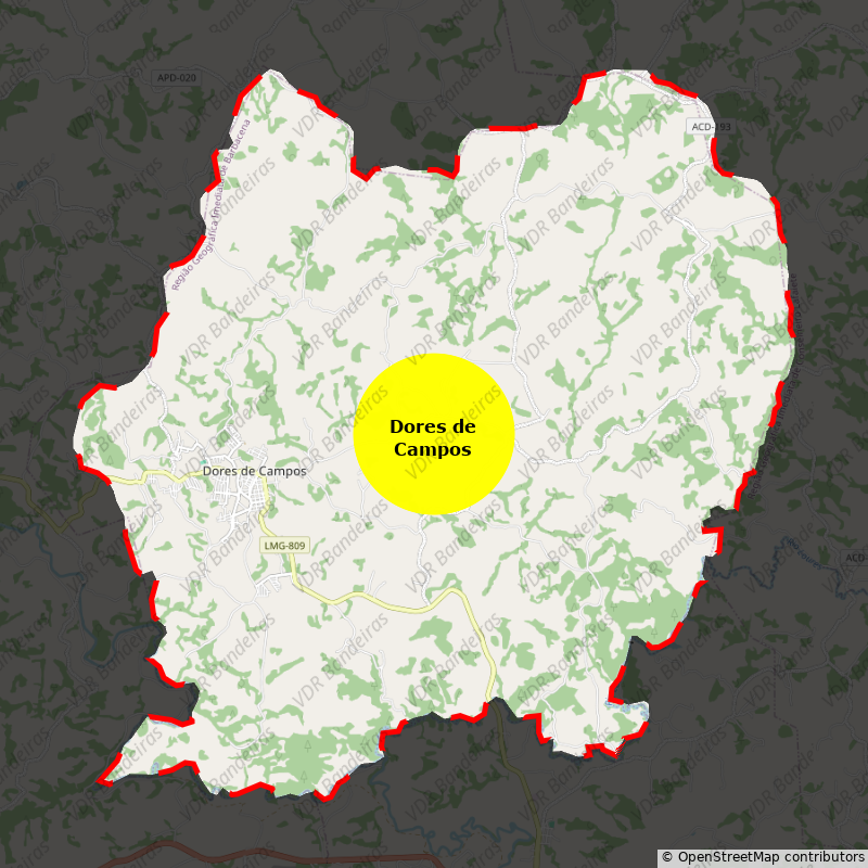 Imagem da Bandeira Dores de Campos