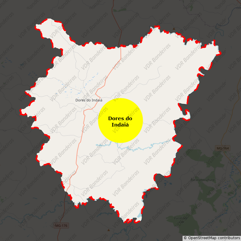 Imagem da Bandeira Dores do Indaiá