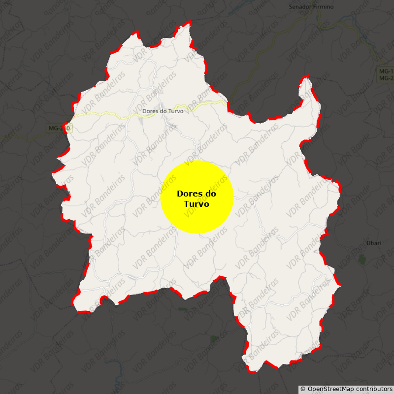 Imagem da Bandeira Dores do Turvo