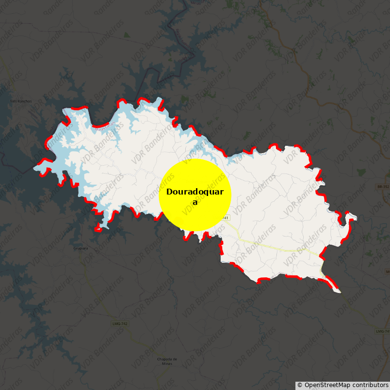 Imagem da Bandeira Douradoquara