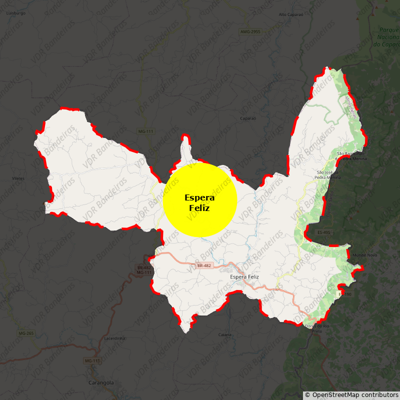 Imagem da Bandeira Espera Feliz