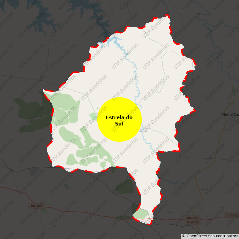 Imagem da Bandeira Estrela do Sul