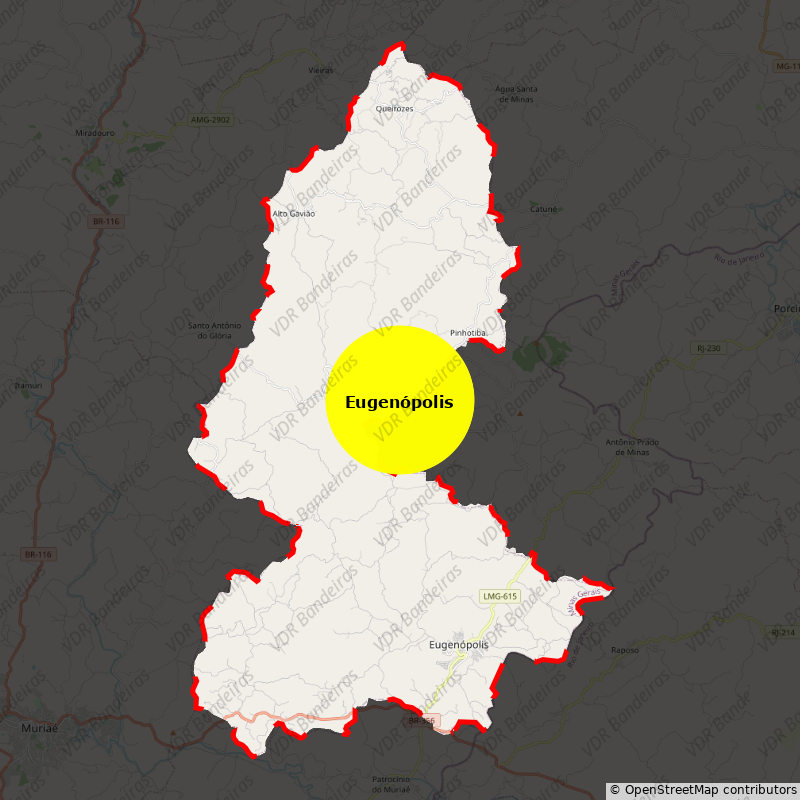 Imagem da Bandeira Eugenópolis