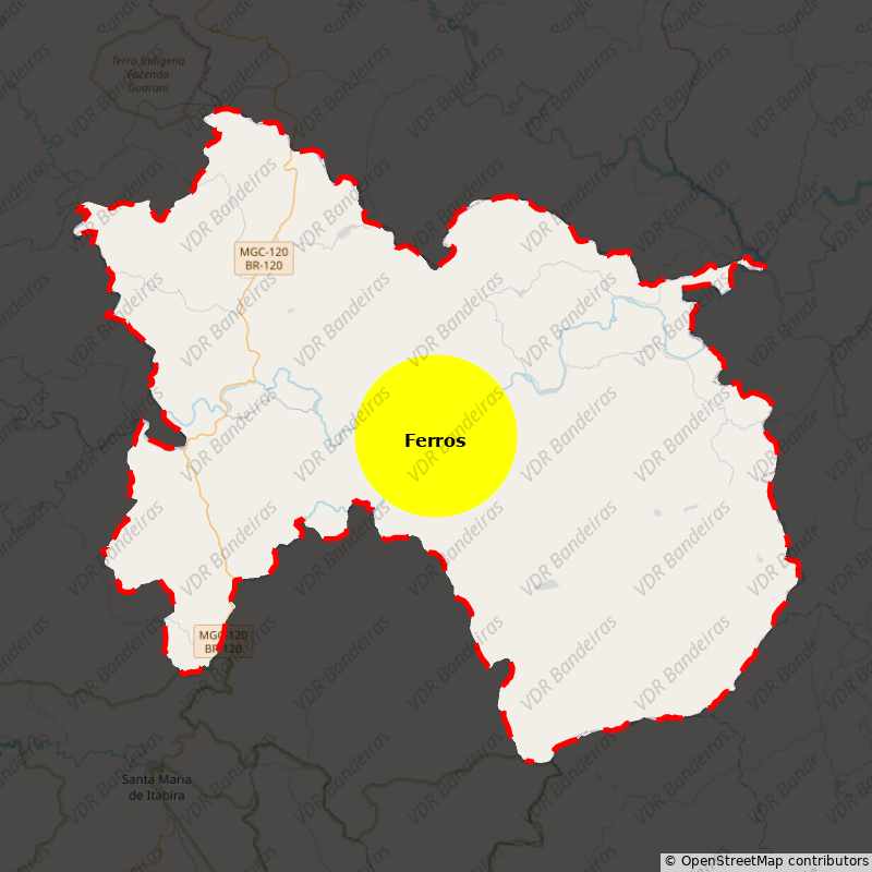 Imagem da Bandeira Ferros