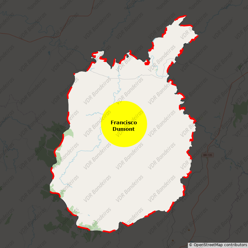 Imagem da Bandeira Francisco Dumont