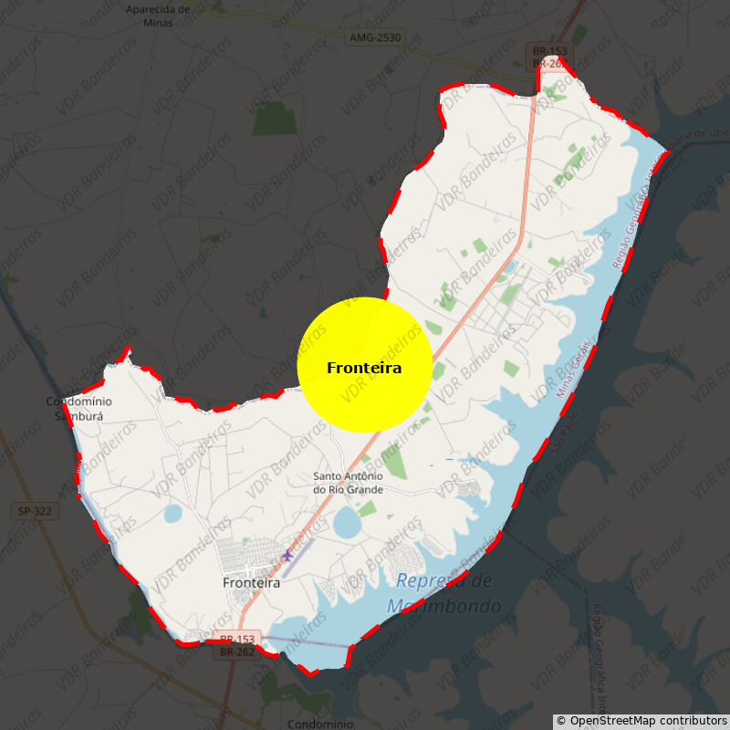 Imagem da Bandeira Fronteira