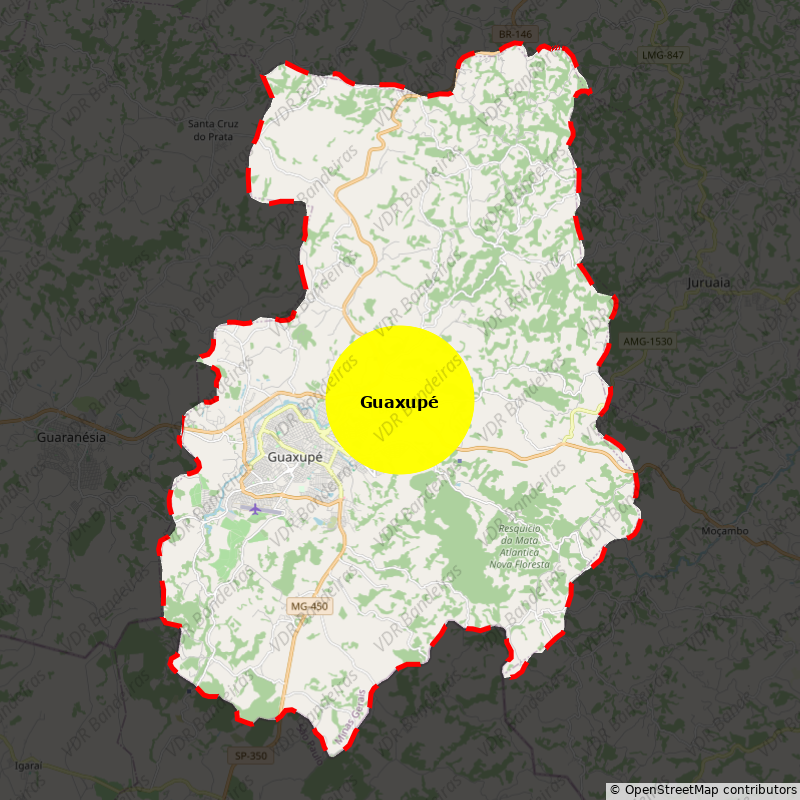 Imagem da Bandeira Guaxupé