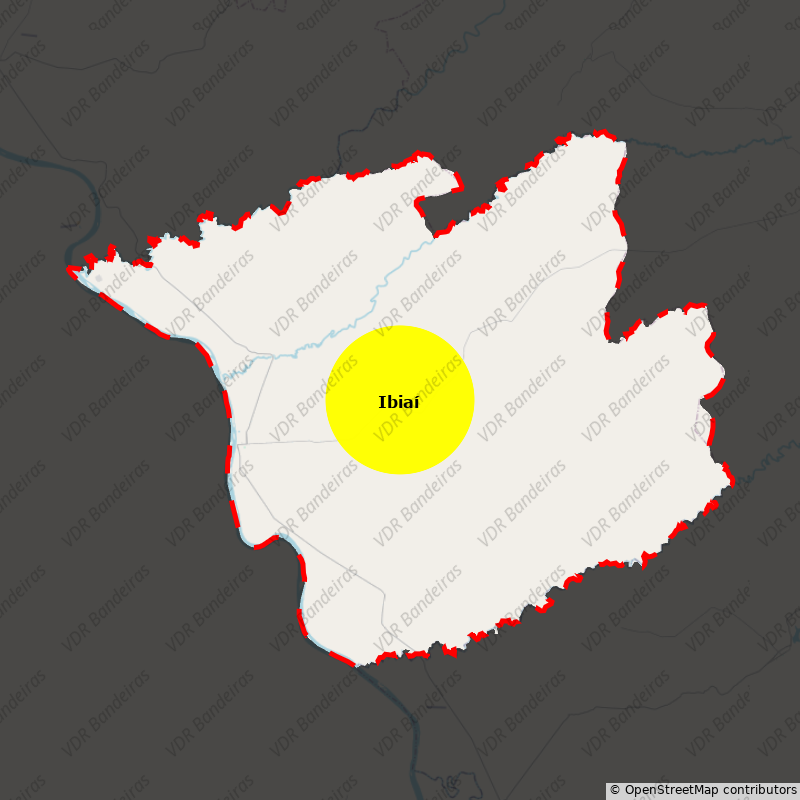 Imagem da Bandeira Ibiaí