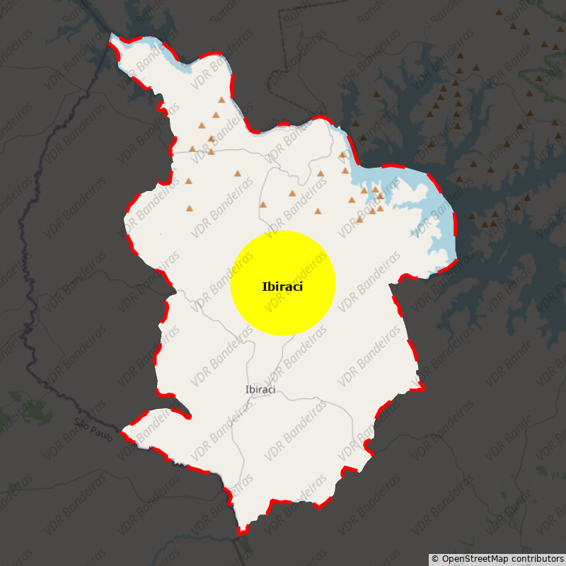 Imagem da Bandeira Ibiraci
