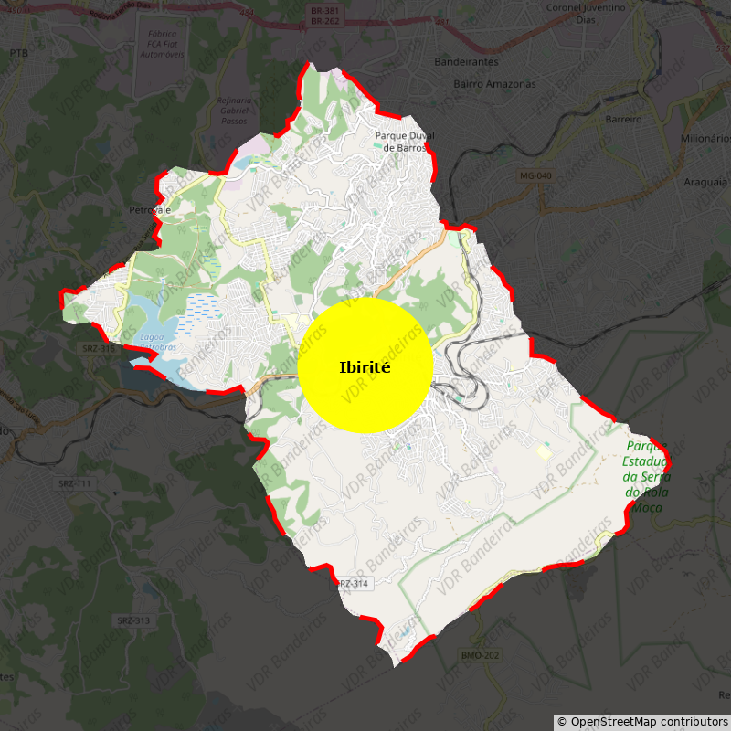 Imagem da Bandeira Ibirité