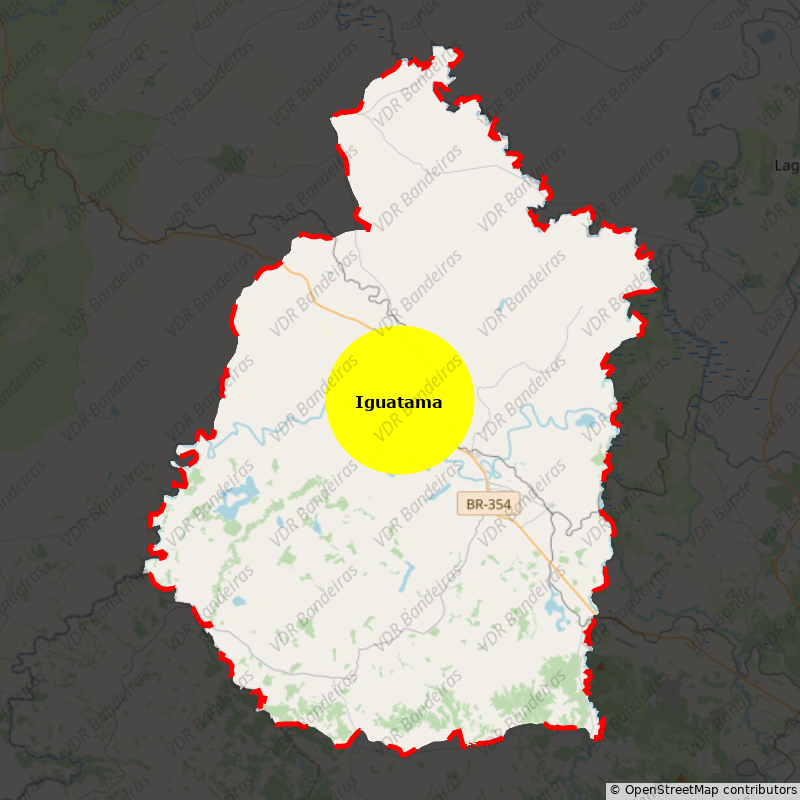 Imagem da Bandeira Iguatama