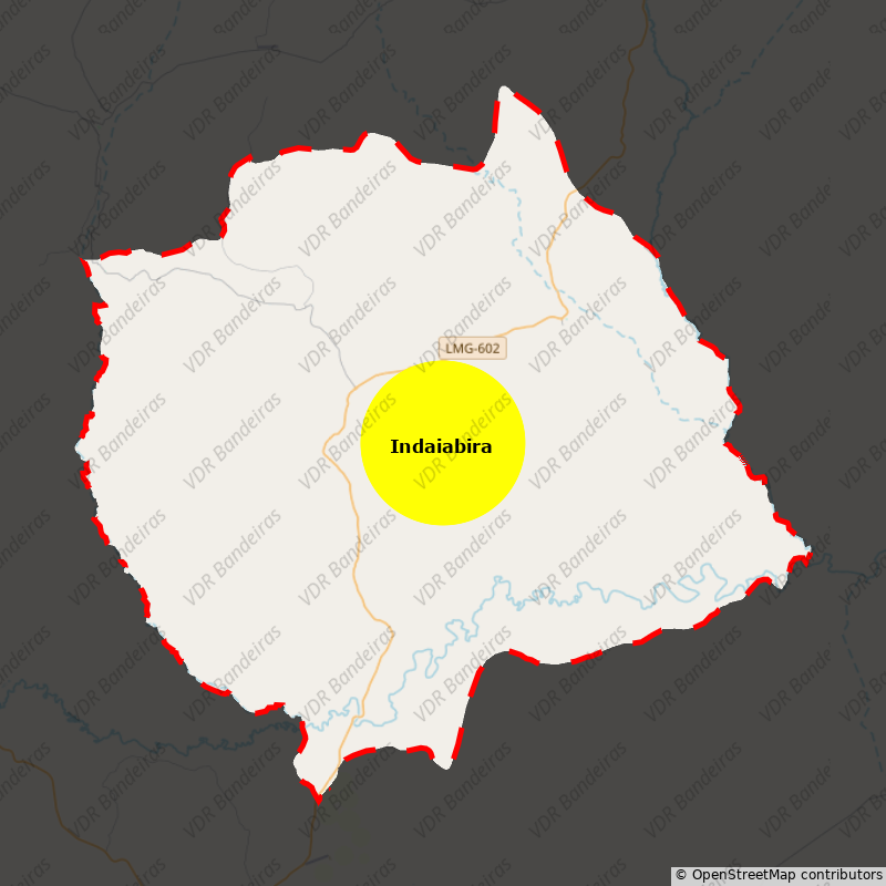 Imagem da Bandeira Indaiabira