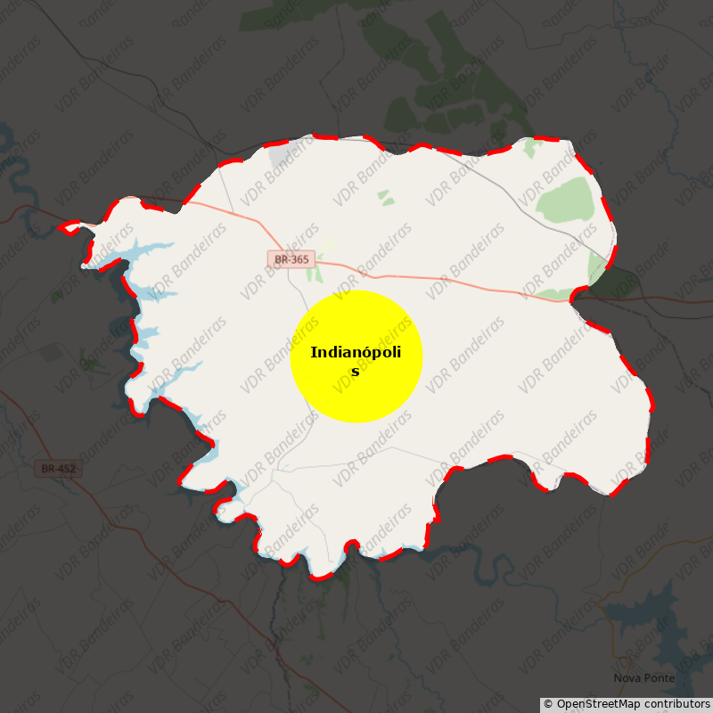 Imagem da Bandeira Indianópolis