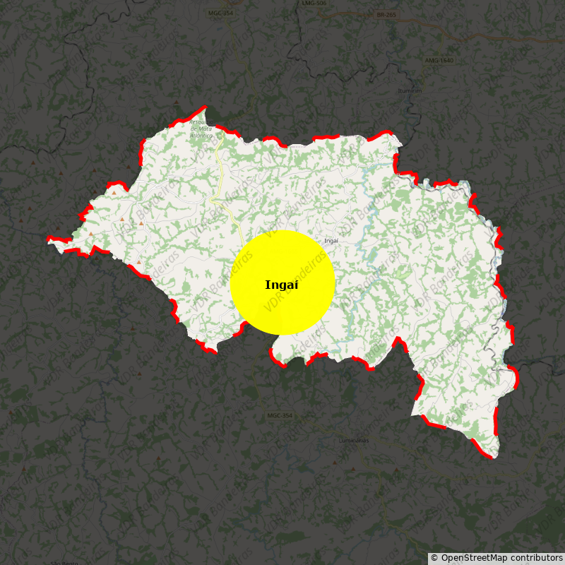 Imagem da Bandeira Ingaí