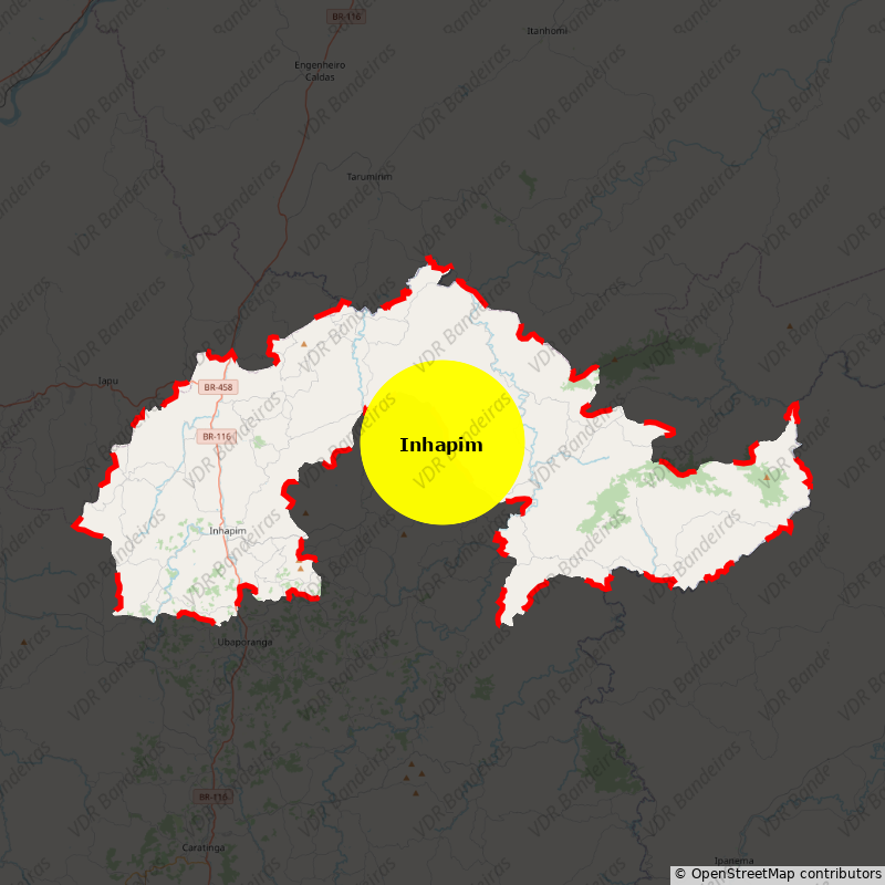 Imagem da Bandeira Inhapim