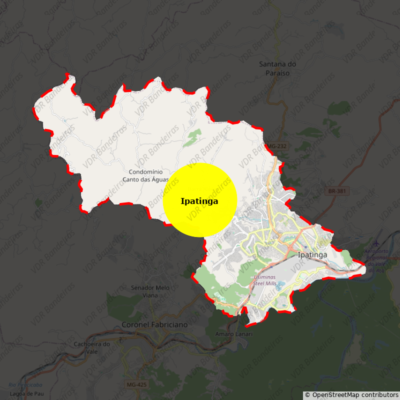 Imagem da Bandeira Ipatinga