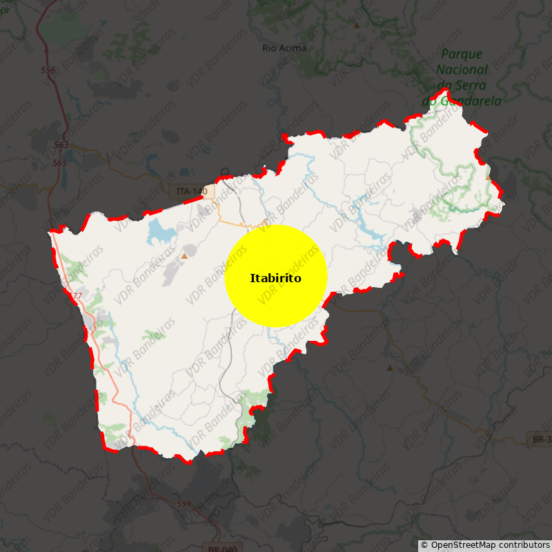 Imagem da Bandeira Itabirito