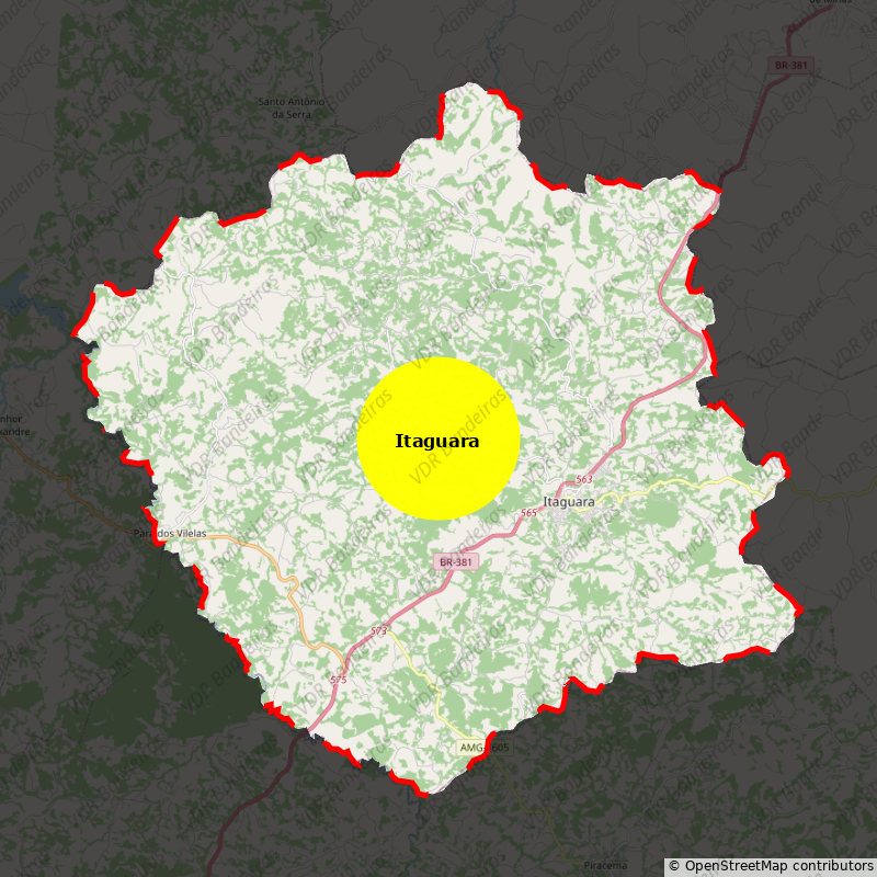 Imagem da Bandeira Itaguara