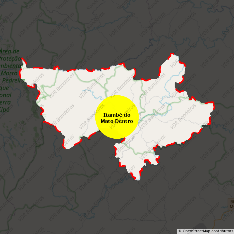 Imagem da Bandeira Itambé do Mato Dentro