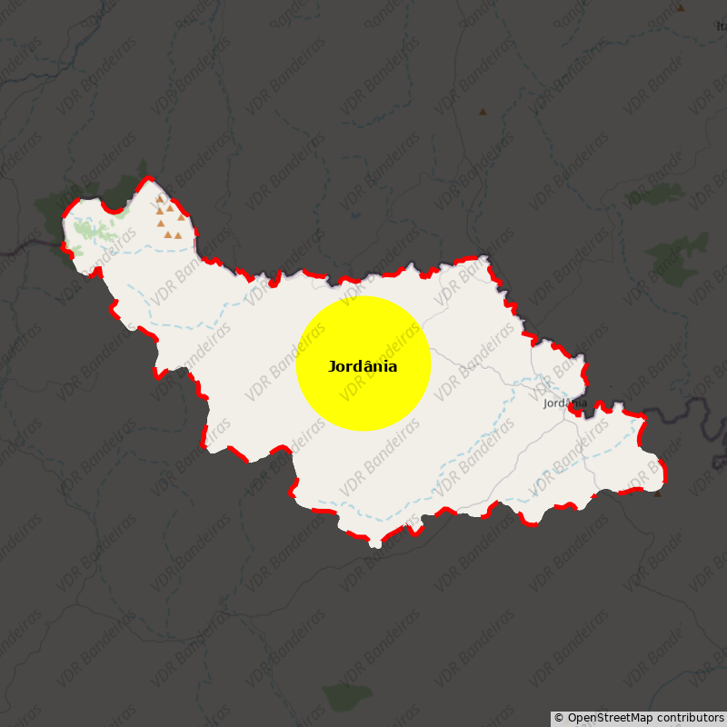 Imagem da Bandeira Jordânia