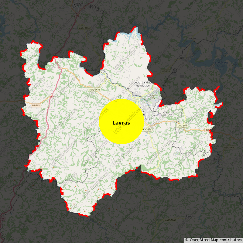 Imagem da Bandeira Lavras