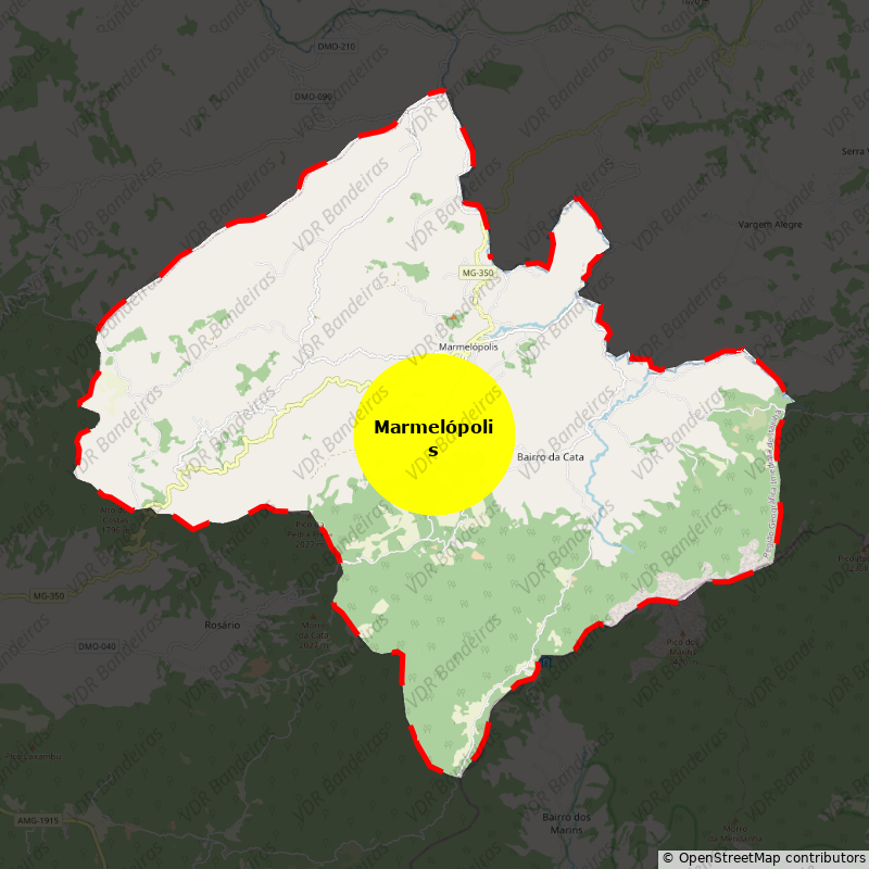 Imagem da Bandeira Marmelópolis