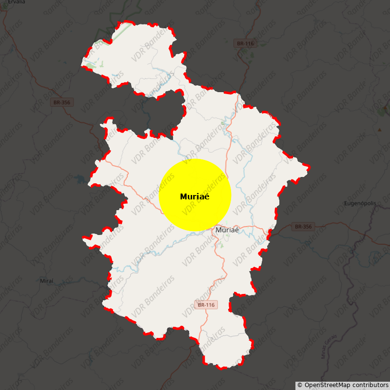 Imagem da Bandeira Muriaé