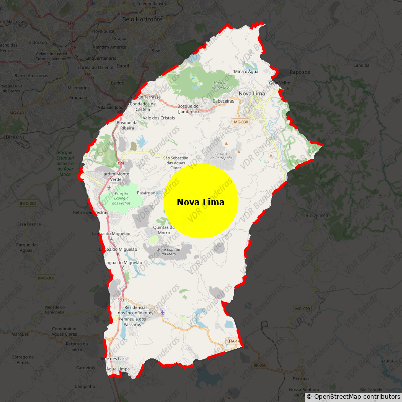 Imagem da Bandeira Nova Lima