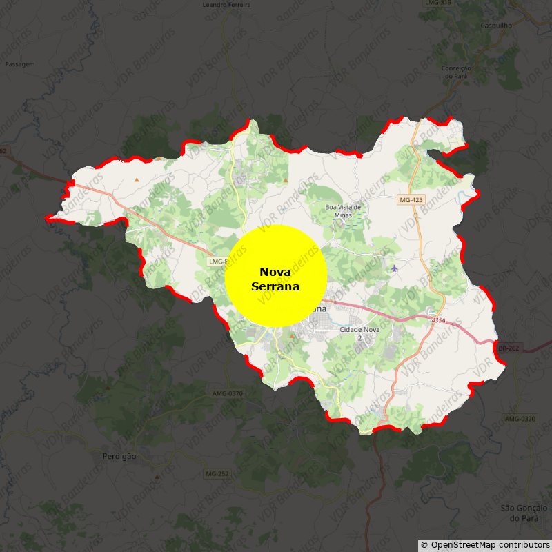 Imagem da Bandeira Nova Serrana