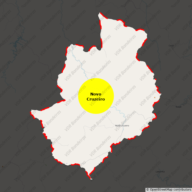 Imagem da Bandeira Novo Cruzeiro