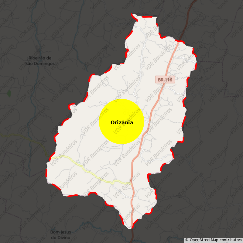 Imagem da Bandeira Orizânia