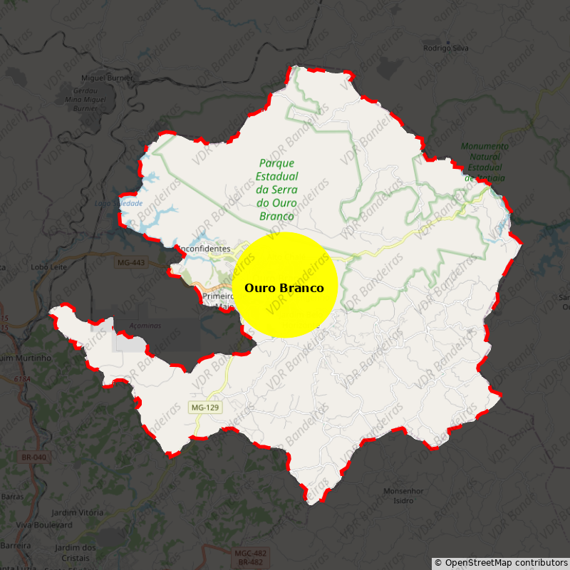 Imagem da Bandeira Ouro Branco