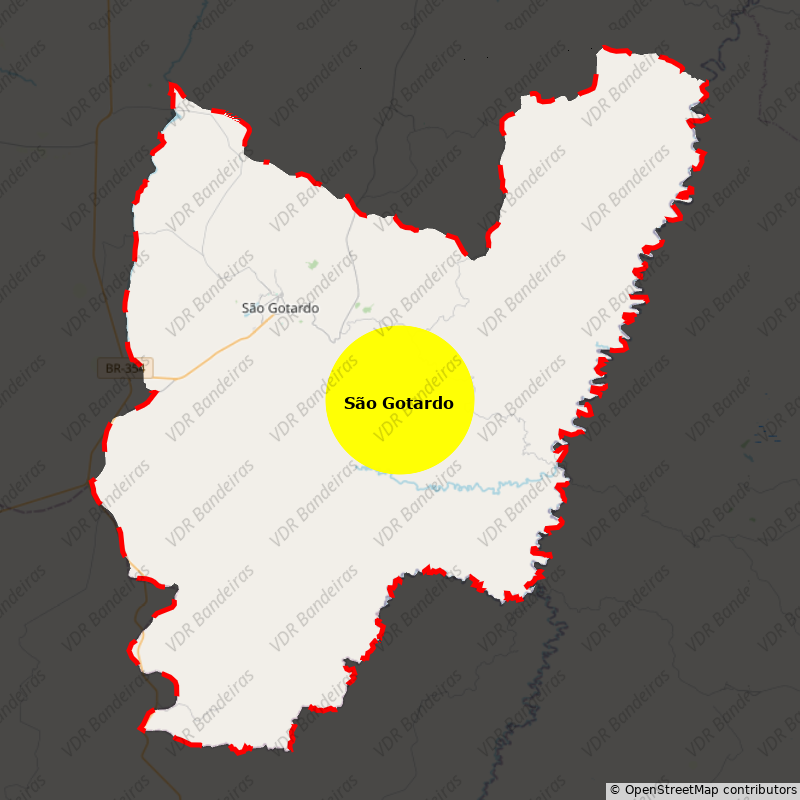 Imagem da Bandeira São Gotardo