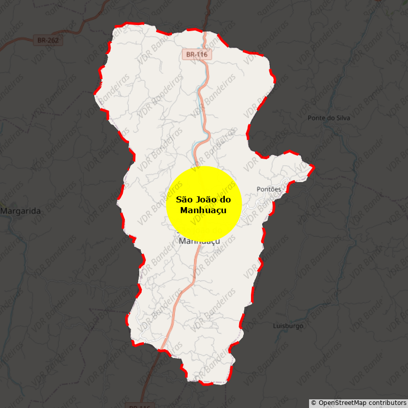 Imagem da Bandeira São João do Manhuaçu