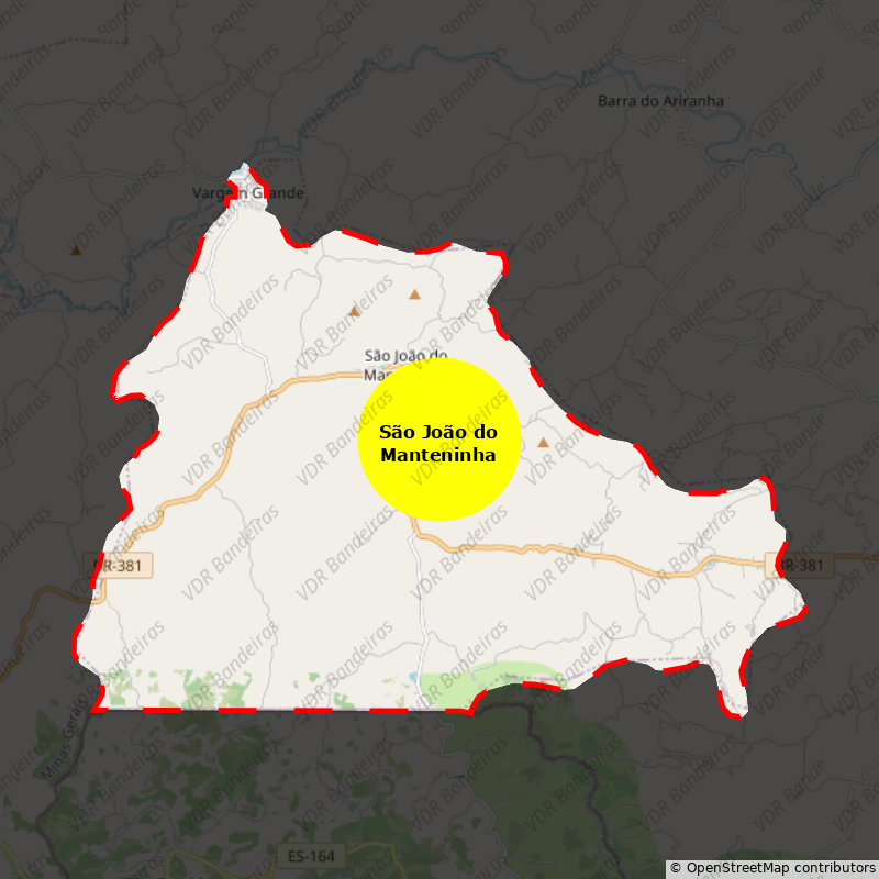 Imagem da Bandeira São João do Manteninha