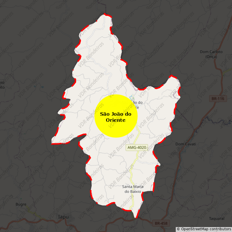 Imagem da Bandeira São João do Oriente