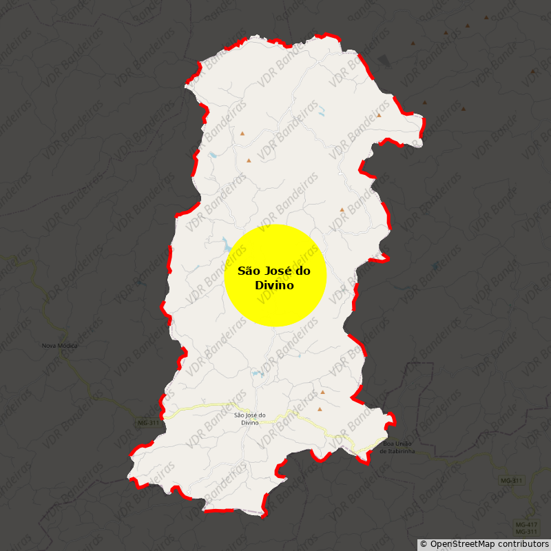 Imagem da Bandeira São José do Divino