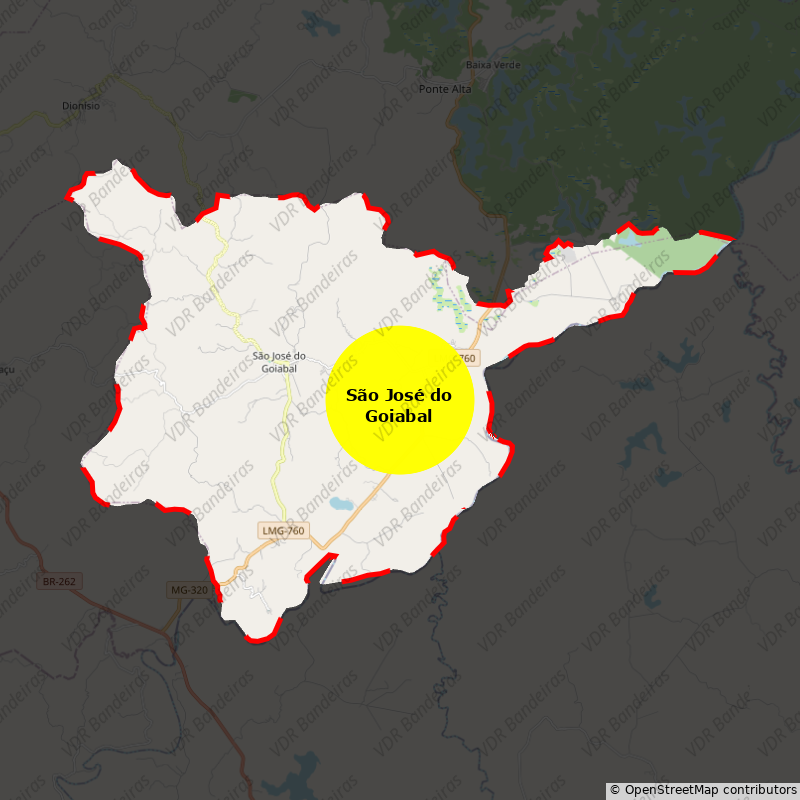 Imagem da Bandeira São José do Goiabal