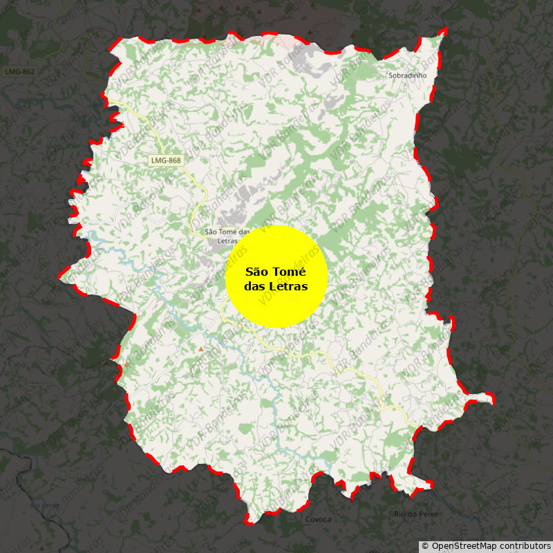 Imagem da Bandeira São Tomé das Letras