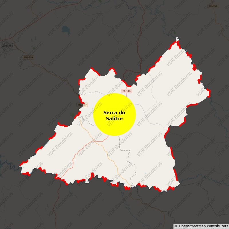 Imagem da Bandeira Serra do Salitre