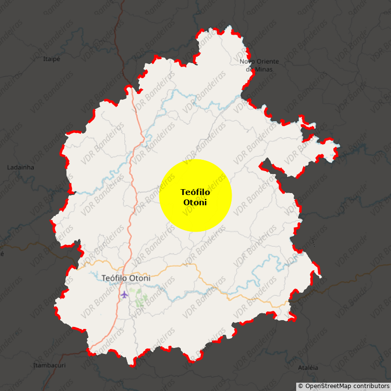 Imagem da Bandeira Teófilo Otoni