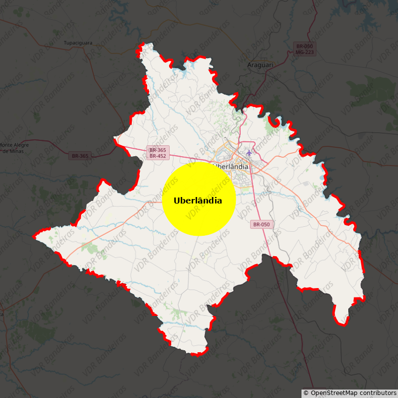Imagem da Bandeira Uberlândia