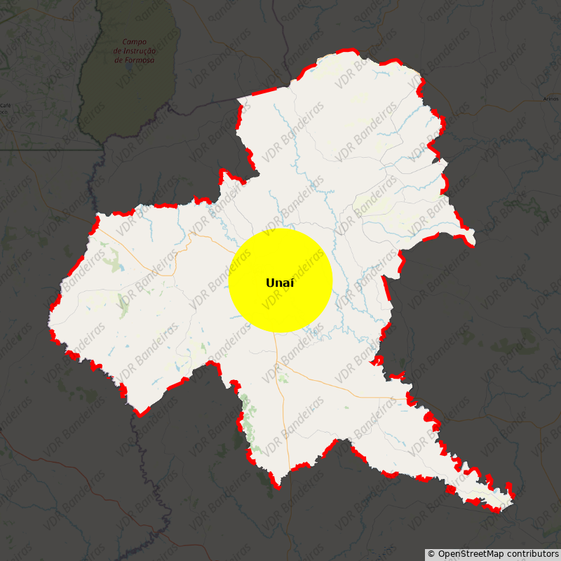 Imagem da Bandeira Unaí