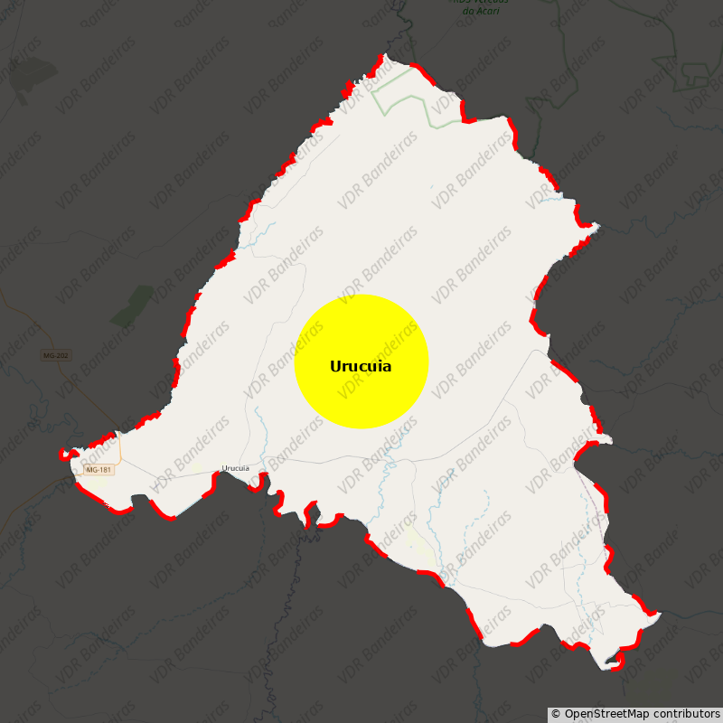 Imagem da Bandeira Urucuia