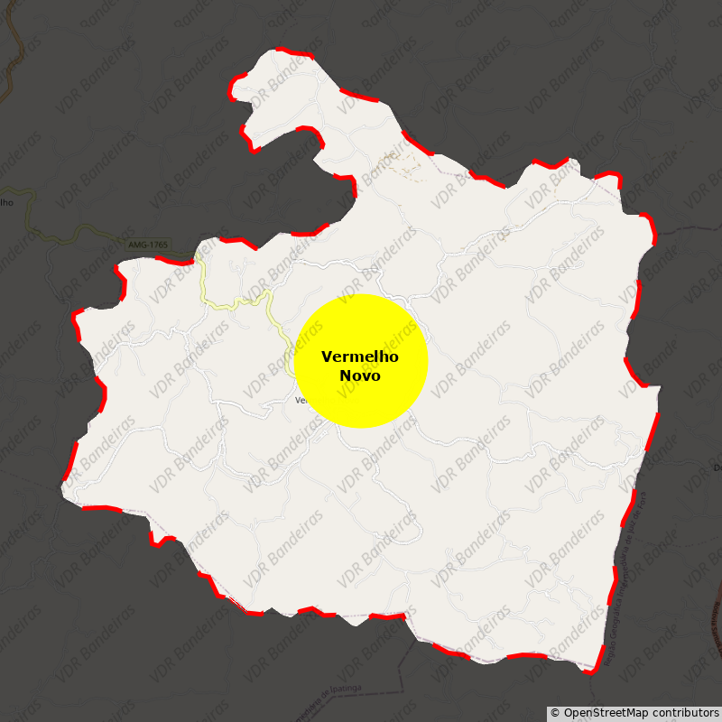 Imagem da Bandeira Vermelho Novo