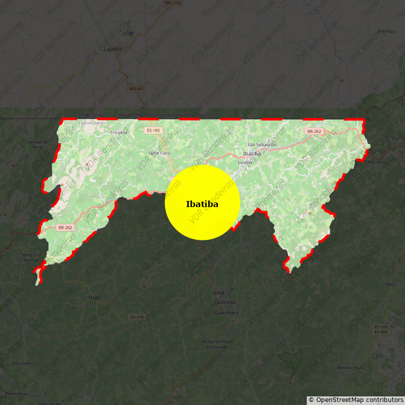 Imagem da Bandeira Ibatiba