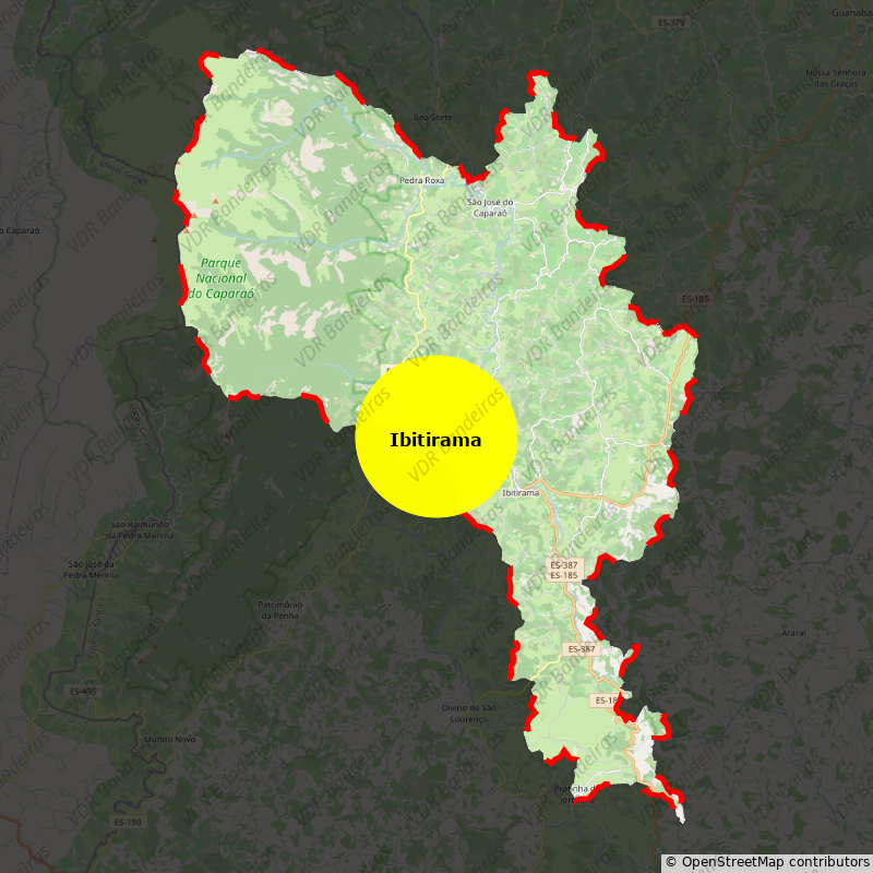 Imagem da Bandeira Ibitirama